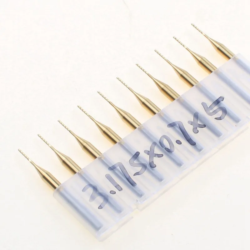 10PCS Titanium Coat Carbide 0.7mm CED 5mm CEL End Mill Engraving Bits CNC Rotary Burrs
10PCS Titanium Coat Carbide 0.7mm CED 5mm CEL End Mill Engraving Bits CNC Rotary Burrs