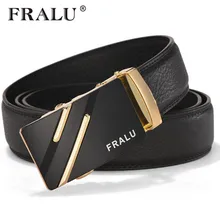 Fralu известные бренды натуральная кожа пояс мужчин