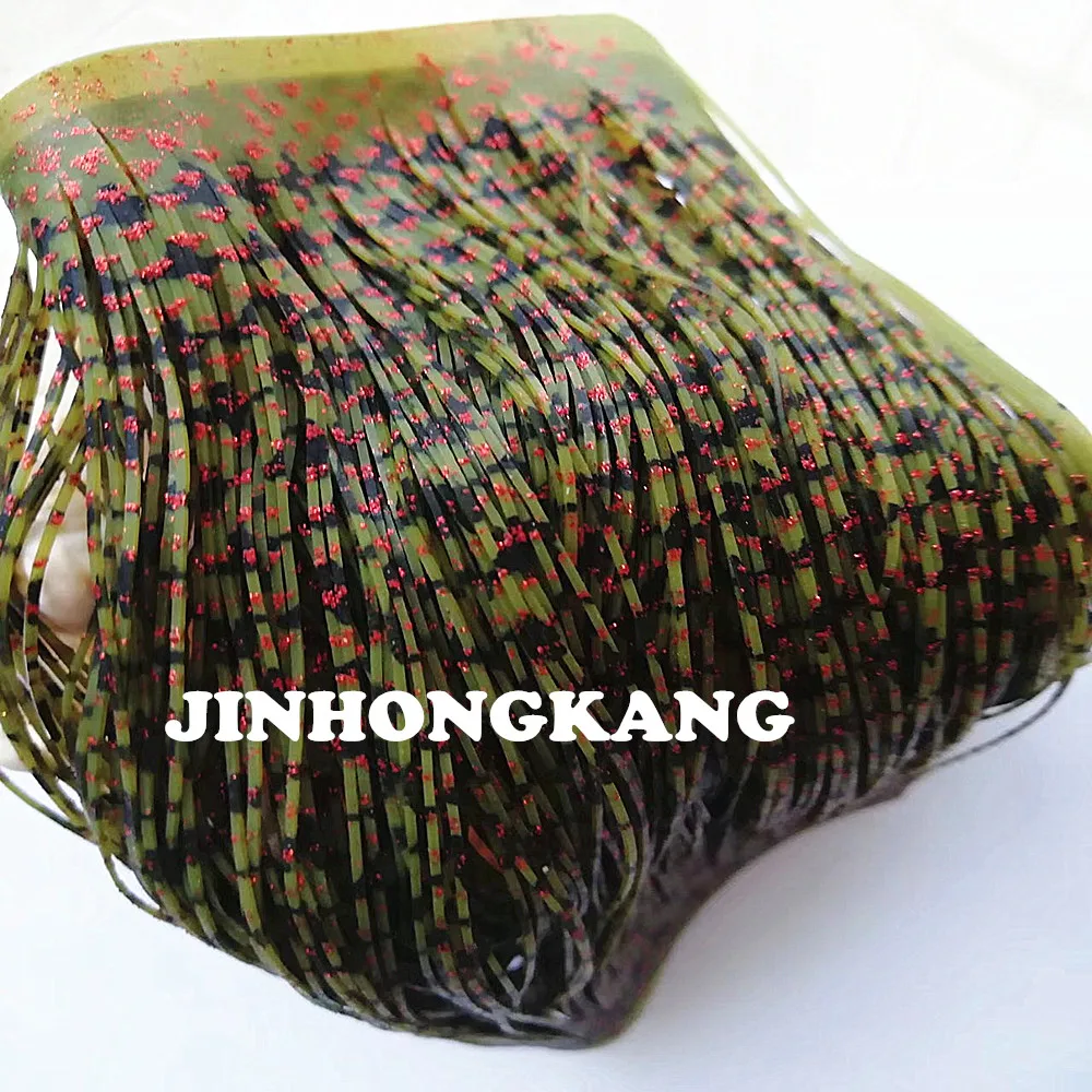 Fishing Lure Silicone Skirt Layers,Silicone Skirt Material for Tackle Craft, DIY Spinner, Rubber Jigs, Buzzbait-100
Fishing Lure Silicone Skirt Layers,Silicone Skirt Material for Tackle Craft, DIY Spinner, Rubber Jigs, Buzzbait-100