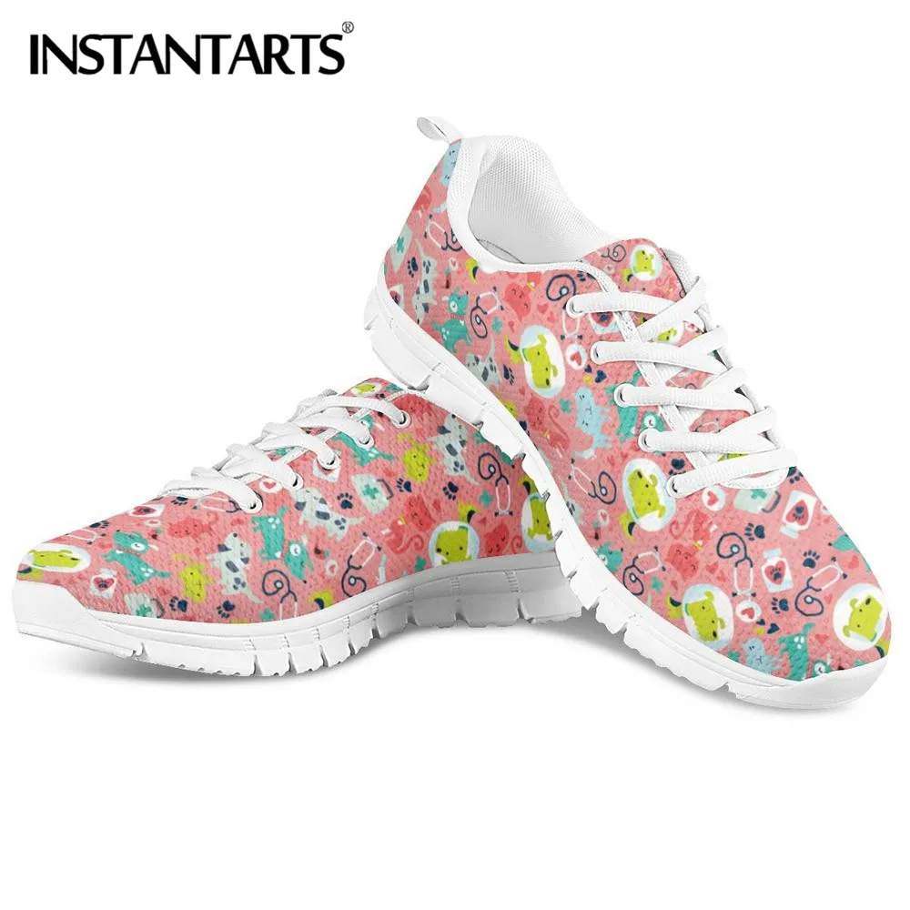 INSTANTARTS Veterinary Surgeon Design Nurse Shoes Casual Mesh Sneakers Medical Vet Shoes Female Flat Footwear Zapatillas Mujer
INSTANTARTS Veterinary Surgeon Design Nurse Shoes Casual Mesh Sneakers Medical Vet Shoes Female Flat Footwear Zapatillas Mujer