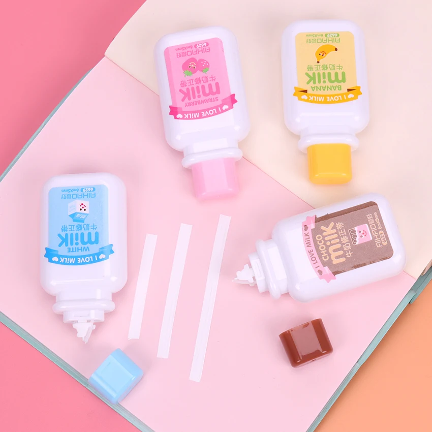 1PC Cute Milky Correction Tape Material Escolar Kawaii Stationery Office School Supplies Papelaria
1PC Cute Milky Correction Tape Material Escolar Kawaii Stationery Office School Supplies Papelaria