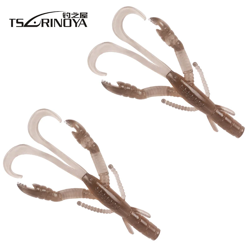 TSURINOYA 12Pcs Soft Shrimp Bait 80mm 3.3g Soft Bait Fishing Lure Isca Artificial Para Pesca Baits Leurre Peche Pescaria Souple
TSURINOYA 12Pcs Soft Shrimp Bait 80mm 3.3g Soft Bait Fishing Lure Isca Artificial Para Pesca Baits Leurre Peche Pescaria Souple