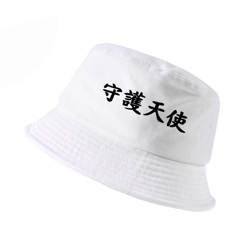 Hieroglyph Guardian Angel bucket hat harajuku pop Men women fisherman hat Summer lovers cap panama sun caps
Hieroglyph Guardian Angel bucket hat harajuku pop Men women fisherman hat Summer lovers cap panama sun caps