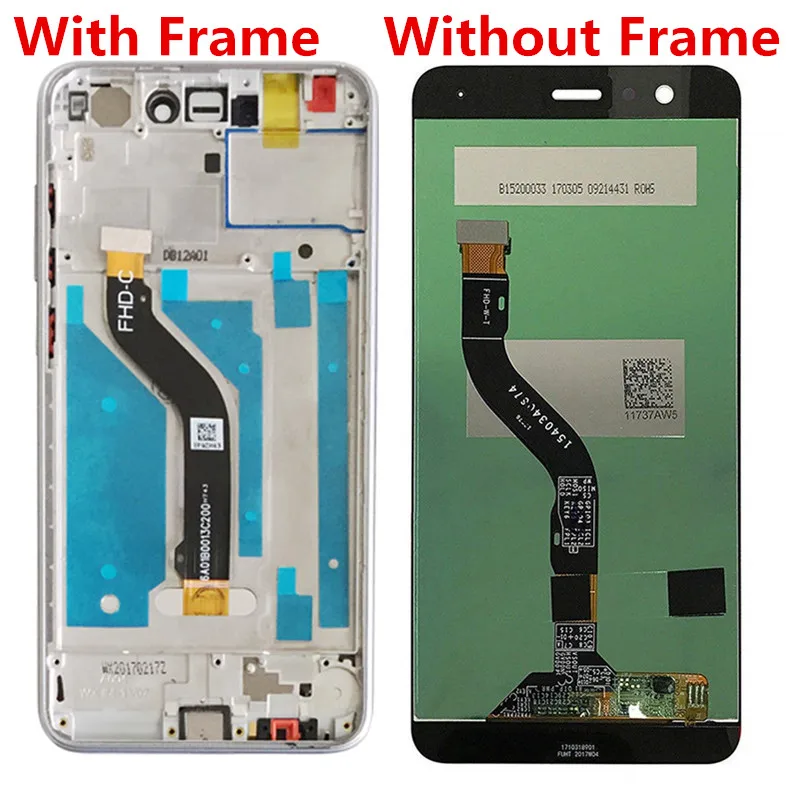 For Huawei P10 lite WAS-LX2 WAS-LX1A WAS-LX3 WAS-L03T LCD Display Touch Screen Digitizer Assembly Replacement With Frame
For Huawei P10 lite WAS-LX2 WAS-LX1A WAS-LX3 WAS-L03T LCD Display Touch Screen Digitizer Assembly Replacement With Frame