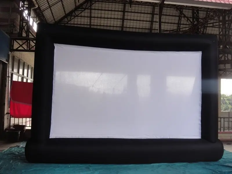 

Гигантский надувной экран для видеосъемки 8*5 м, фотоэкран с 2 вентиляторами H #