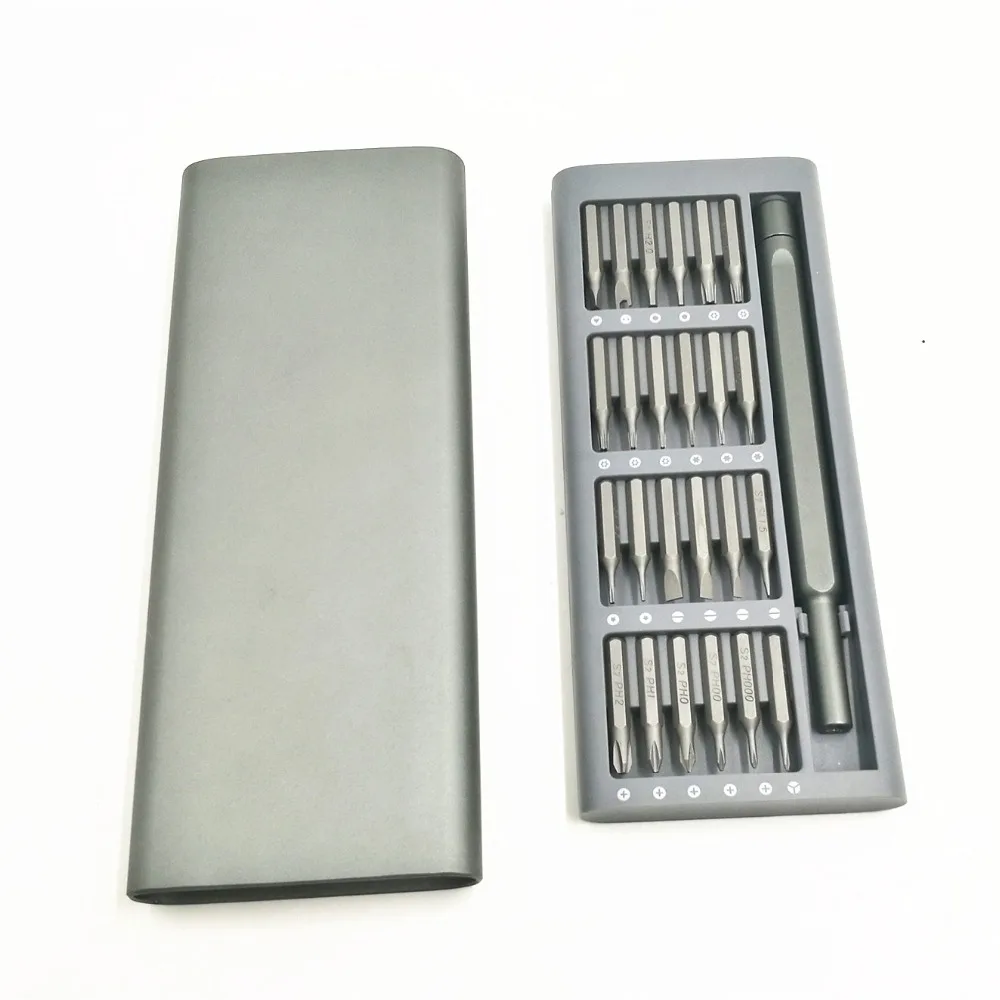 24Pcs Multi-Tool Magnetic Screwdriver Set Repair Kit with Alloy Case Tools Watch mobile phone repair tool
24Pcs Multi-Tool Magnetic Screwdriver Set Repair Kit with Alloy Case Tools Watch mobile phone repair tool