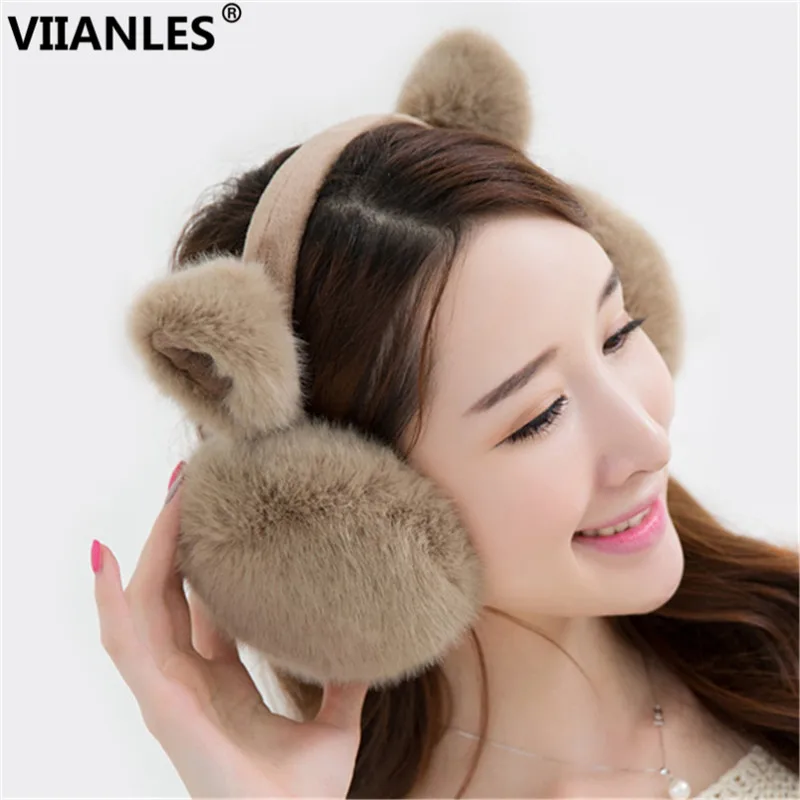 VIIANLES Earmuffs Winter Imitation Rabbit Earlap Autumn Women Warm Ladie's Plush Ear Muff Headband Fur Earmuffs Girl's Earflap
VIIANLES Earmuffs Winter Imitation Rabbit Earlap Autumn Women Warm Ladie's Plush Ear Muff Headband Fur Earmuffs Girl's Earflap