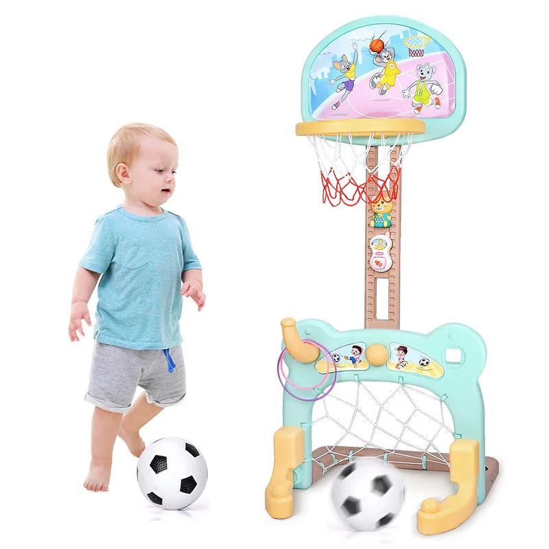iPiggy Basketball Stand Indoor Sports Hoop Toy Set Ball Backboard Kit Football Mini Goal gate Shooting Frame | Игрушки и хобби