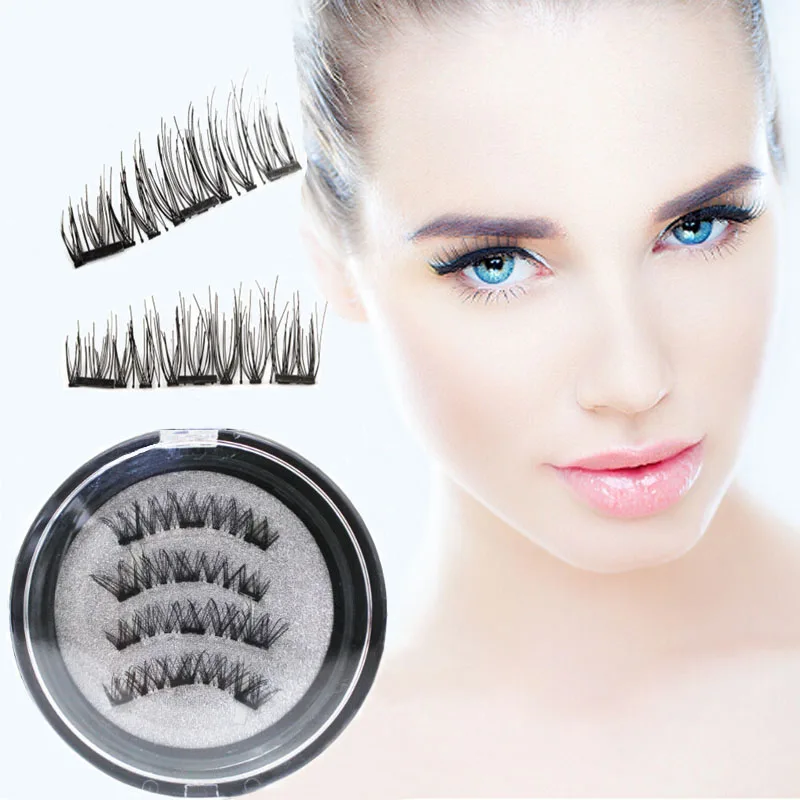 3 Magnet 3D Magnetic Eyelashes Magnet Lashes Thicker Reusable False Eyelashes Handmade No Glue Eye Lashes Makeup Kit 4pcs/pair
3 Magnet 3D Magnetic Eyelashes Magnet Lashes Thicker Reusable False Eyelashes Handmade No Glue Eye Lashes Makeup Kit 4pcs/pair