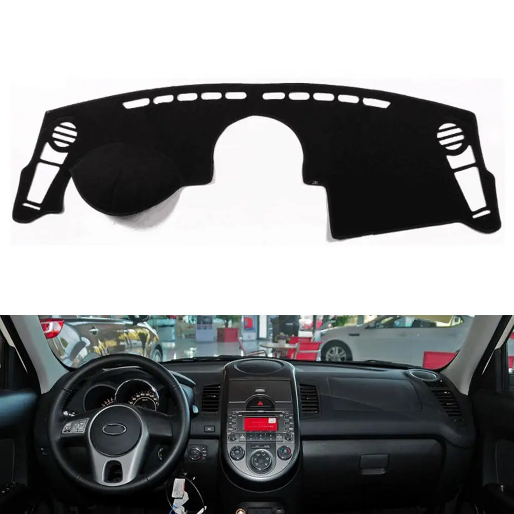 BBQ@FUKA Car Front Dashboard Cover Dashmat Dash Mat Pad Sun Shade Carpet Pad Interior Accessories Fit For 2010-2013 Kia Soul
BBQ@FUKA Car Front Dashboard Cover Dashmat Dash Mat Pad Sun Shade Carpet Pad Interior Accessories Fit For 2010-2013 Kia Soul