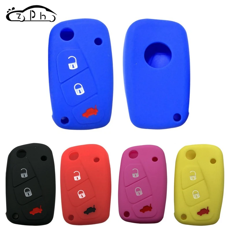 1pcs Silicone Car Flip Key Case for FIAT Panda Stilo Punto Idea Doblo Grande Bravo 500 Ducato Minibus Remote Key Cover 3 Buttons
1pcs Silicone Car Flip Key Case for FIAT Panda Stilo Punto Idea Doblo Grande Bravo 500 Ducato Minibus Remote Key Cover 3 Buttons