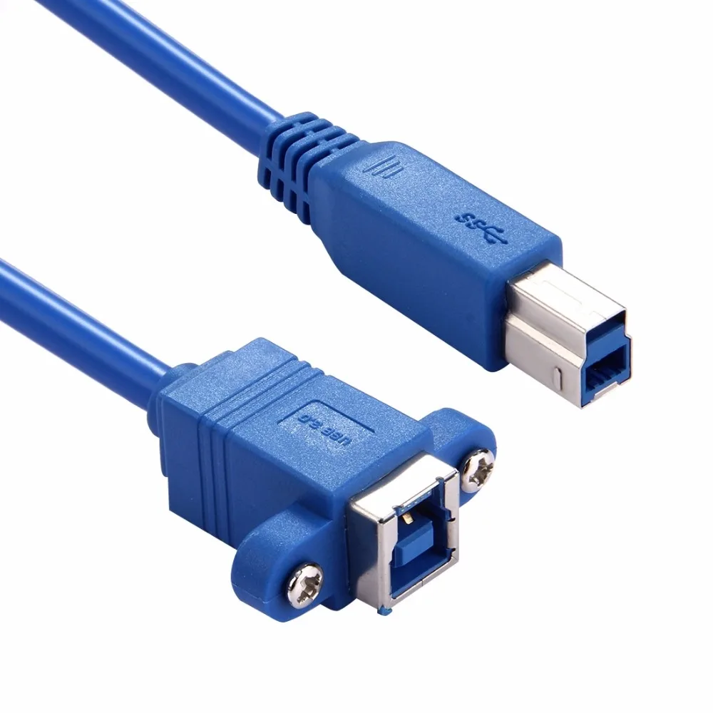 Brand New 50cm USB 3.0 B Female to B Male Connector Adapter Data Cable for Printer / Scanner
Brand New 50cm USB 3.0 B Female to B Male Connector Adapter Data Cable for Printer / Scanner