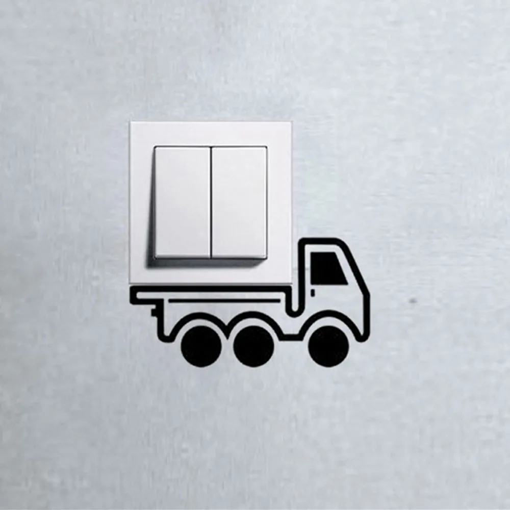 Popular New Truck Switch Sticker Home Decoration Decal Vinyl Adesivo Mural DIY Art Home Decor Room Wall Stickers BB-20
Popular New Truck Switch Sticker Home Decoration Decal Vinyl Adesivo Mural DIY Art Home Decor Room Wall Stickers BB-20