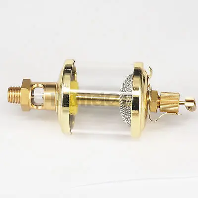1/8" BSP Male x 1-1/2" Outer Diameter Brass Sight Gravity Drip Feed Oiler Lubricator Oil Cup For Hit Miss Engine
1/8" BSP Male x 1-1/2" Outer Diameter Brass Sight Gravity Drip Feed Oiler Lubricator Oil Cup For Hit Miss Engine