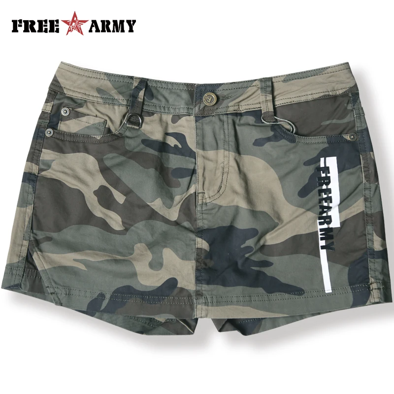 FreeArmy Brand Military Camo Skirt Shorts Women Vintage Apparel Slim Bottom Tight-fitting Shorts CasualSexy Denim Shorts Female
FreeArmy Brand Military Camo Skirt Shorts Women Vintage Apparel Slim Bottom Tight-fitting Shorts CasualSexy Denim Shorts Female