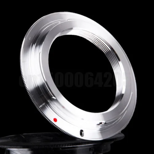 Lens Adapter Ring for M42 Lens to Can&n ES EF 40D 50D 450D 650D 600D 550D 500D 1000D 5D DSLR and Film SLRCamera
Lens Adapter Ring for M42 Lens to Can&n ES EF 40D 50D 450D 650D 600D 550D 500D 1000D 5D DSLR and Film SLRCamera
