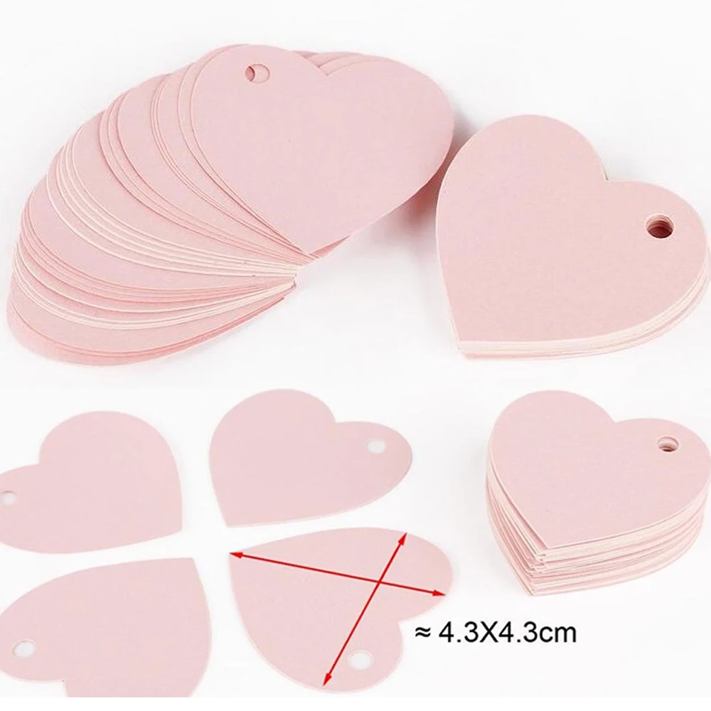 50pcs/pack Price Label Pink Heart Shape Garment labels Kraft Paper Card Wedding Favour Gift Tag DIY Tag Party Favor 4.3*4.3cm
50pcs/pack Price Label Pink Heart Shape Garment labels Kraft Paper Card Wedding Favour Gift Tag DIY Tag Party Favor 4.3*4.3cm