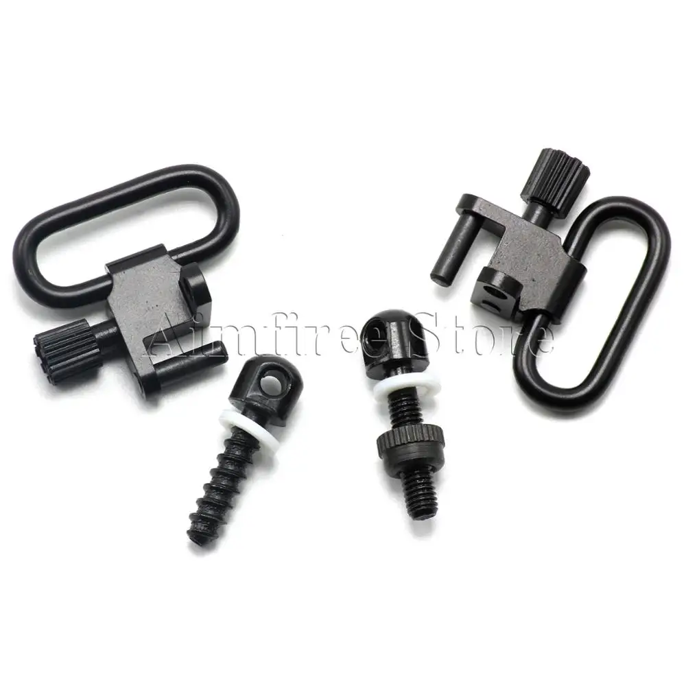 Quick Detachable Swivels & Studs Set QD Sling Swivels Steel Machine Screw Adapter Hunting Accessories
Quick Detachable Swivels & Studs Set QD Sling Swivels Steel Machine Screw Adapter Hunting Accessories