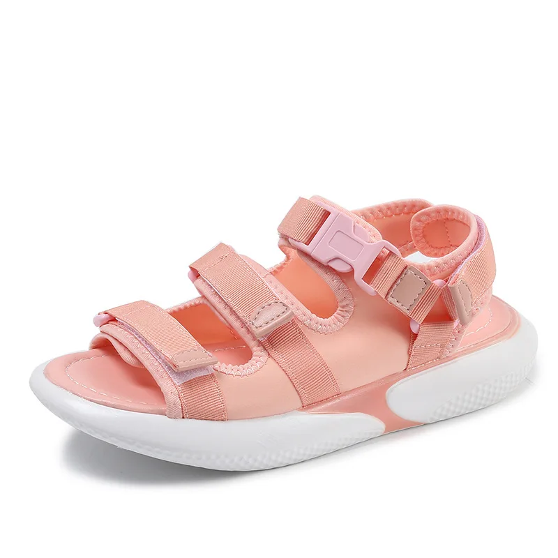 Fashion Women Summer Platform Shoes Hook Loop Canvas Open Toe Wedges Sandals Flat with Leisure Footwear | Обувь