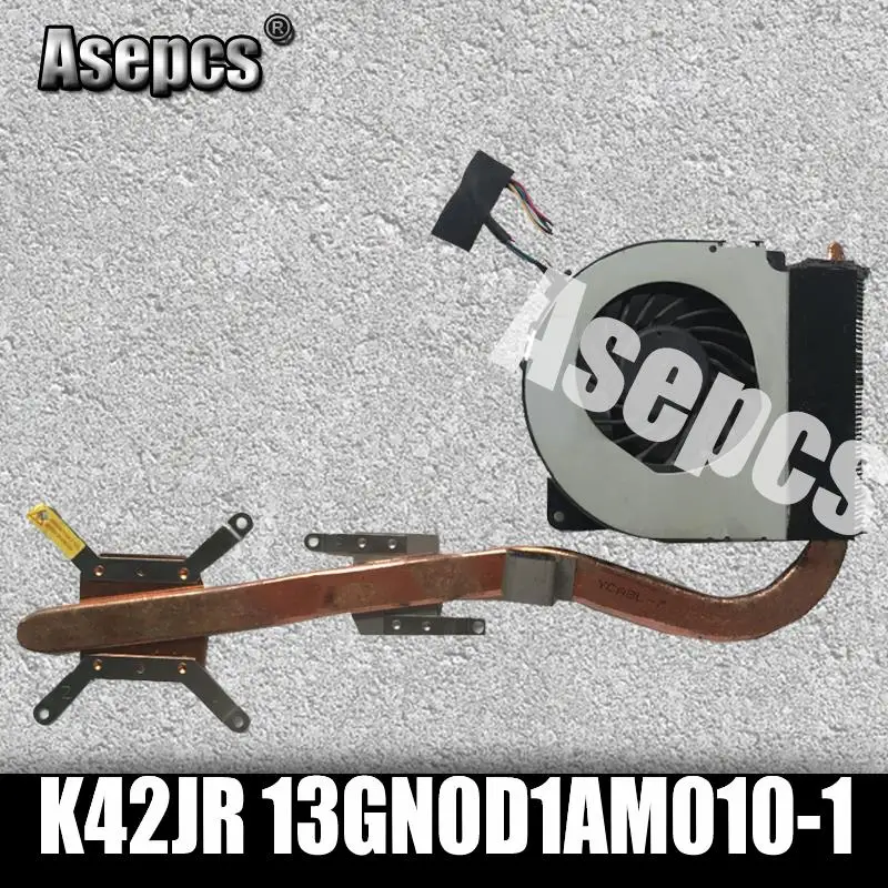 Asepcs оригинал для ASUS K42JB K42JR K42JE K42JK ноутбук процессор GPU Охлаждающий радиатор