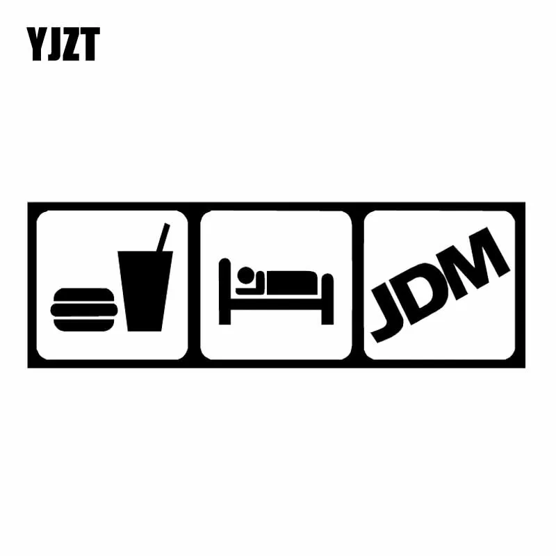 YJZT 14.3X4.7CM Eat Sleep винил JDM наклейка забавная Автомобильная наклейка черный/серебристый C26-0019
YJZT 14.3X4.7CM Eat Sleep винил JDM наклейка забавная Автомобильная наклейка черный/серебристый C26-0019
