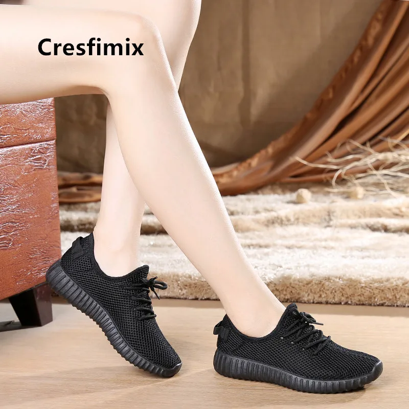 Cresfimix/милый женский светильник; Сетчатая дышащая обувь черного цвета; Сезон весна; Удобная женская обувь белого цвета; chaussures pour femmes; a5099
Cresfimix/милый женский светильник; Сетчатая дышащая обувь черного цвета; Сезон весна; Удобная женская обувь белого цвета; chaussures pour femmes; a5099