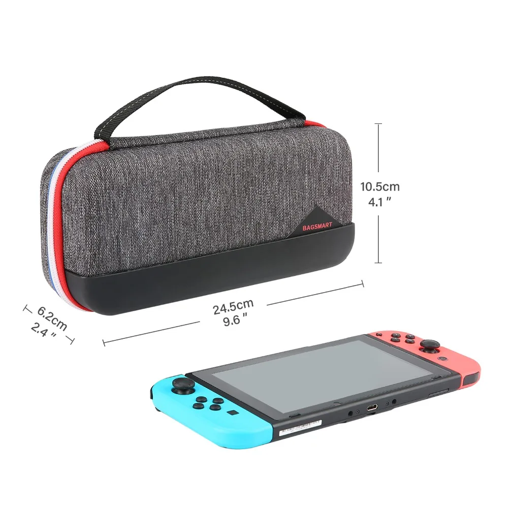 BAGSMART Hard Shell Nintendo Switch Case EVA Travel Electronic Organizer Carrying Case for Nintendo Switch Portable Pouch Bag
BAGSMART Hard Shell Nintendo Switch Case EVA Travel Electronic Organizer Carrying Case for Nintendo Switch Portable Pouch Bag