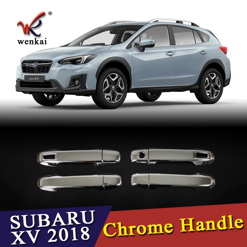 WENKAI для SUABRU XV 2017 2018 хромированный чехол для ручки Комплект отделки subaru xv автомобильные аксессуары наклейки автостайлинг
WENKAI для SUABRU XV 2017 2018 хромированный чехол для ручки Комплект отделки subaru xv автомобильные аксессуары наклейки автостайлинг