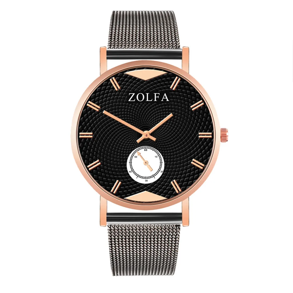 2019 Hot Luxury Business Watch Men Quartz Stainless Steel Casual Bracele With Small Dial Drop Shopping Reloj de hombre Wd3 | Наручные