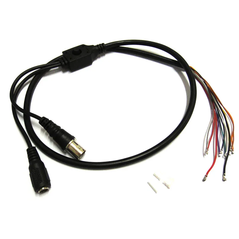10x BNC Video DC12V Power OSD Control Pigtail Cable 1.5T 11pin Analog CCTV Camera Module Board Menu Button end cable
10x BNC Video DC12V Power OSD Control Pigtail Cable 1.5T 11pin Analog CCTV Camera Module Board Menu Button end cable