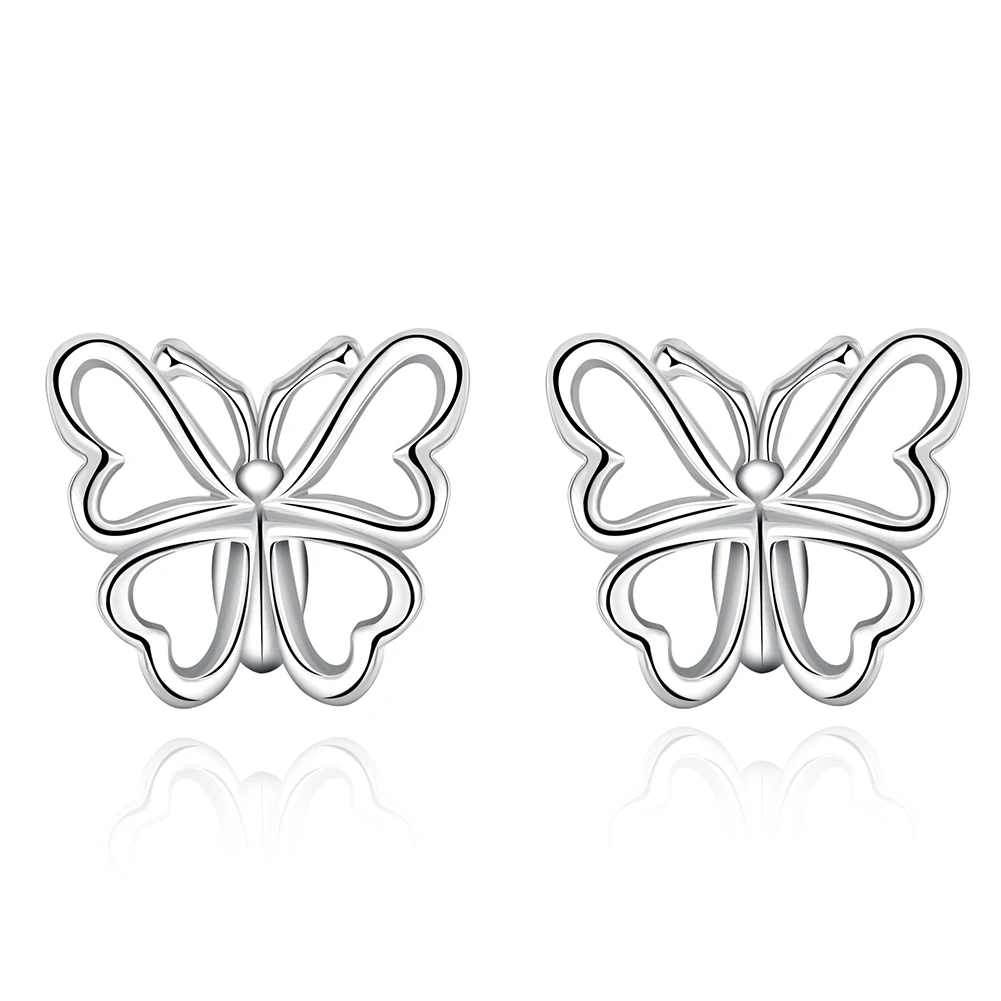 Fashion Butterfly Earrings Silver Earrings for Women's Gifts aretes de mujer modernos 2019 alibaba express
Fashion Butterfly Earrings Silver Earrings for Women's Gifts aretes de mujer modernos 2019 alibaba express