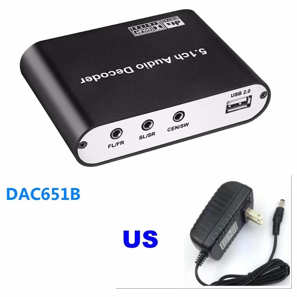 SAOMAI HIFI USB DAC 5.1ch цифровой аудио декодер 3 5 мм выход|Усилители для наушников| |