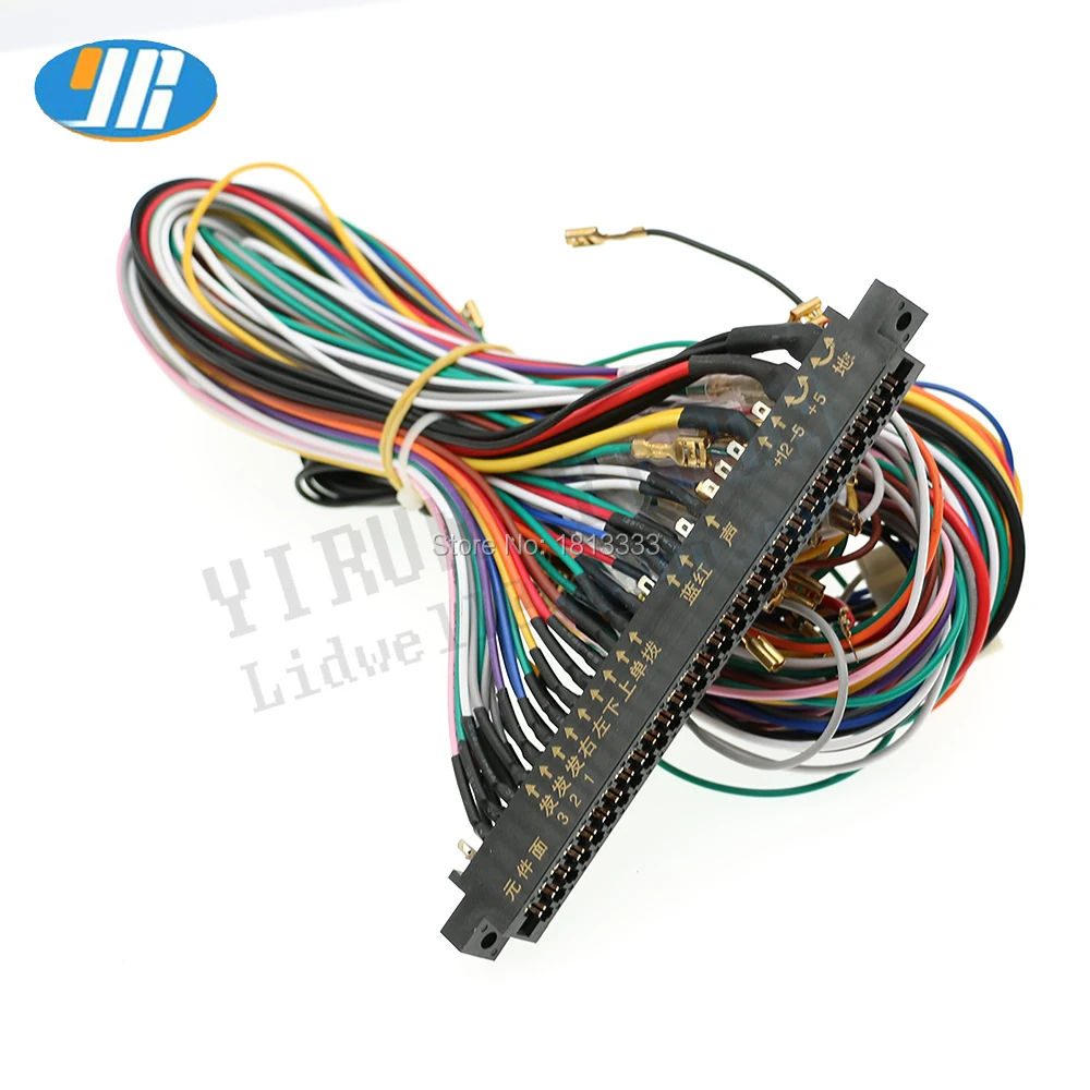 Jamma Wire Harness 28 Pin With 6 Push Buttons Happ Style Joystick Connect Coin Cable For VGA LCD Video Arcade Game Machine DIY
Jamma Wire Harness 28 Pin With 6 Push Buttons Happ Style Joystick Connect Coin Cable For VGA LCD Video Arcade Game Machine DIY