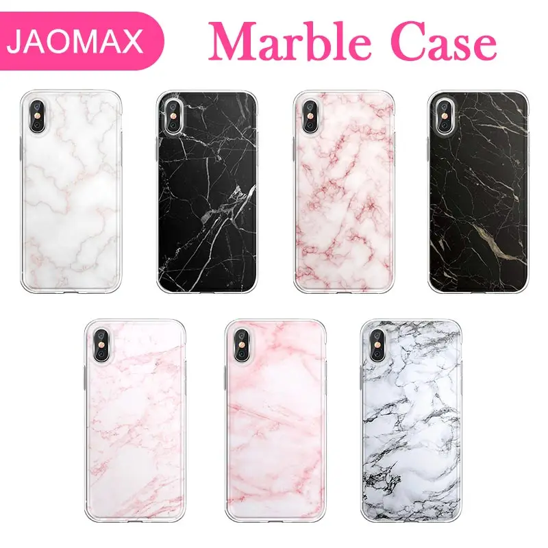 Jaomax силиконовый чехол для телефона с принтом iPhone 7 6s Plus 8 SE мраморный 11 Xr Xs Max мягкая