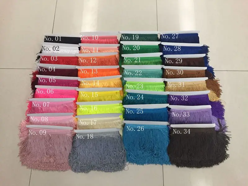 10 Yard/Lot 15CM Long Polyester Tassel Fringe lace Trim Ribbon Sewing Latin Dress Stage Garment Curtain DIY Accessories
10 Yard/Lot 15CM Long Polyester Tassel Fringe lace Trim Ribbon Sewing Latin Dress Stage Garment Curtain DIY Accessories