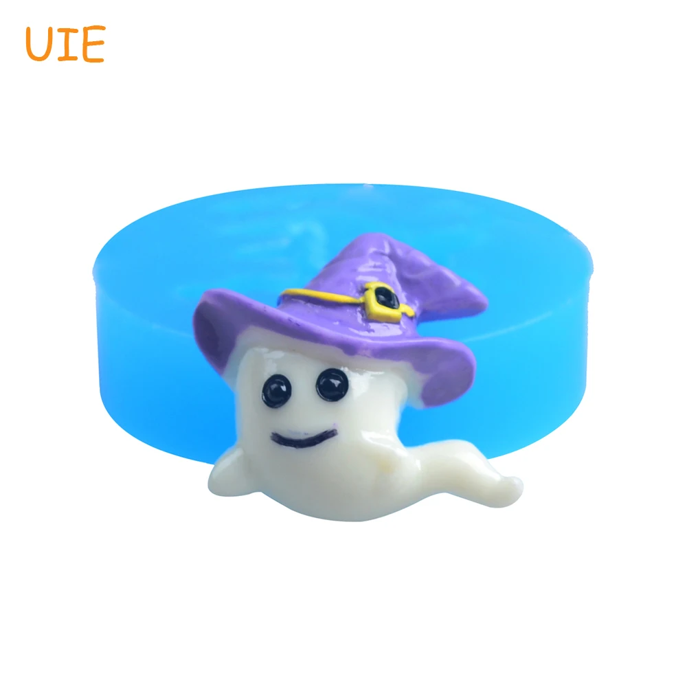 JYL186U 18.5mm Halloween Ghost Flexible Silicone Mold - Ghost with Hat Mold Sugarcraft, Fondant, Scrapbooking, Resin, Wax Mold
JYL186U 18.5mm Halloween Ghost Flexible Silicone Mold - Ghost with Hat Mold Sugarcraft, Fondant, Scrapbooking, Resin, Wax Mold