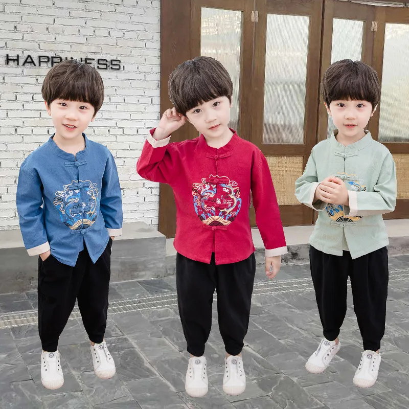 Kids Traditional Chinese Clothing Baby Boys Ancient Costumes Folk Dance Hanfu Stage Performance Boys Culture Tang Suit SL1076
Kids Traditional Chinese Clothing Baby Boys Ancient Costumes Folk Dance Hanfu Stage Performance Boys Culture Tang Suit SL1076