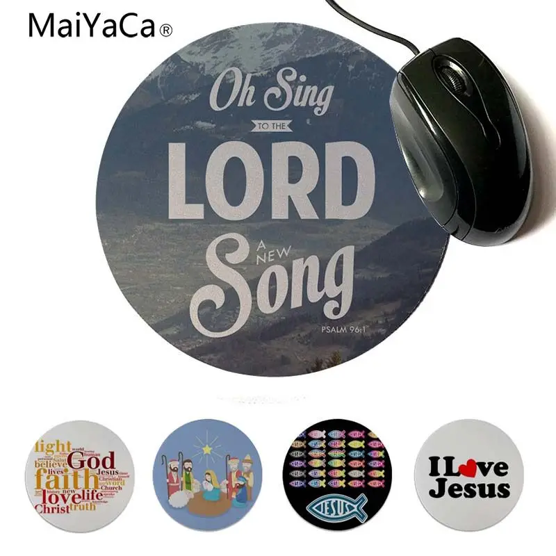 MaiYaCa Vintage Cool Christian Jesus Rubber Pad to Mouse Game Round mouse pad 22x22cm 20x20cm
MaiYaCa Vintage Cool Christian Jesus Rubber Pad to Mouse Game Round mouse pad 22x22cm 20x20cm