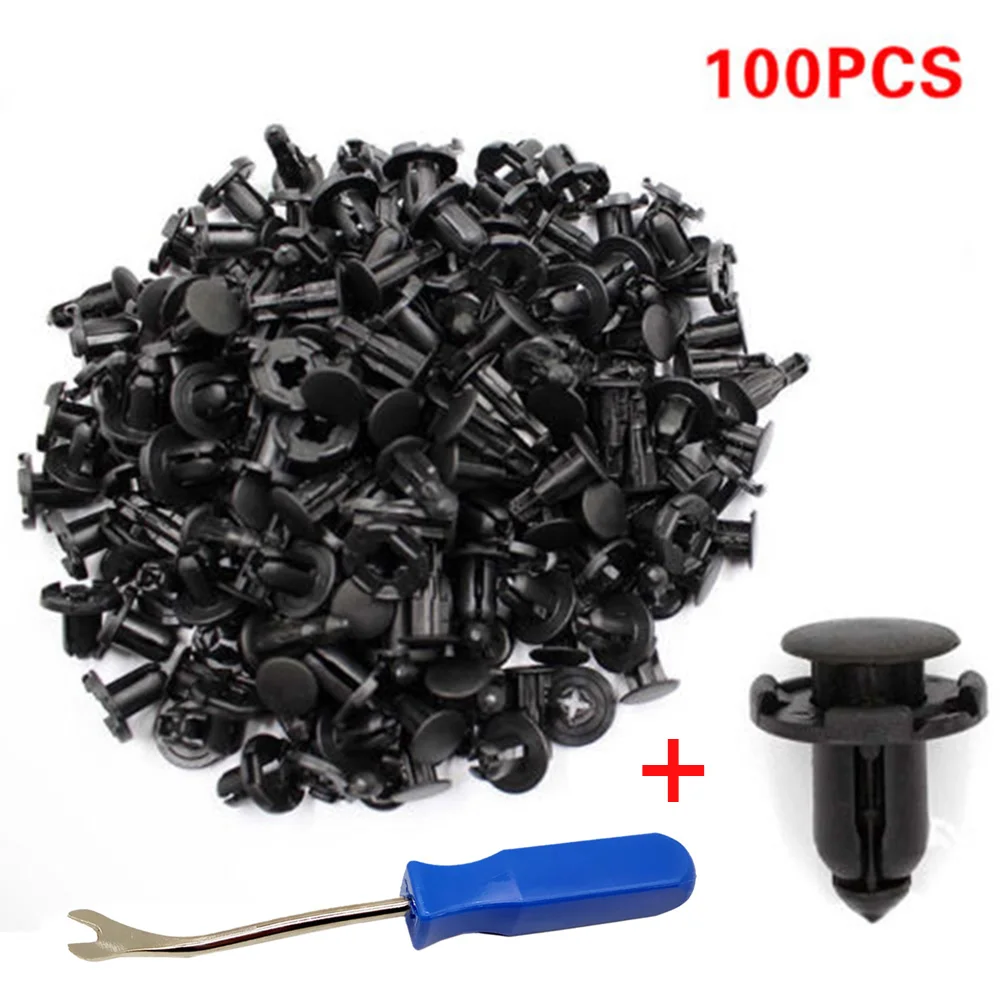 Push Car Rivets Clips Set Type Fastener Bumper Clip Removal Tool Accessories Nylon 100pcs For Nissan
Push Car Rivets Clips Set Type Fastener Bumper Clip Removal Tool Accessories Nylon 100pcs For Nissan