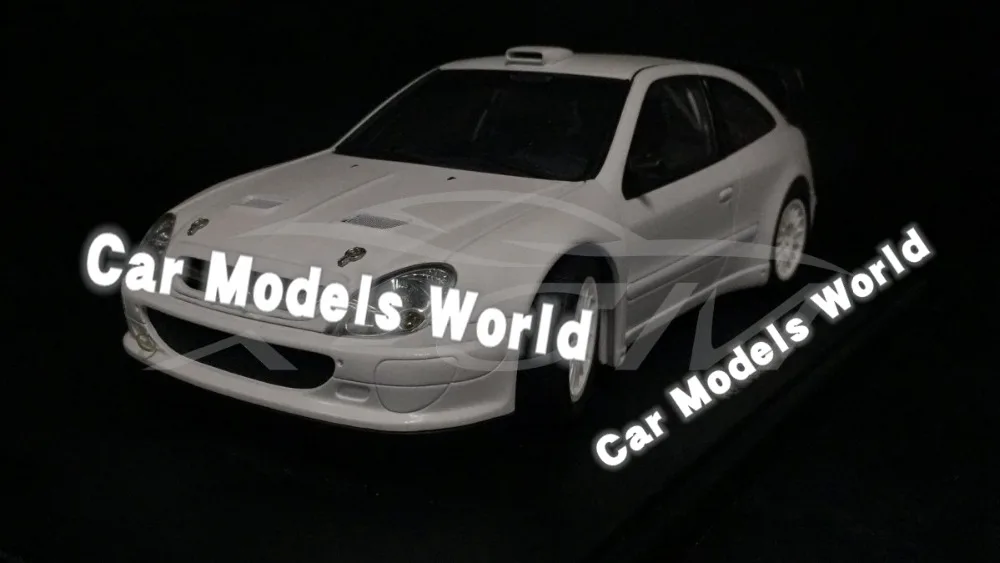 Литая под давлением модель автомобиля для Xsara WRC 2004 простой корпус 1:18 (белый) +