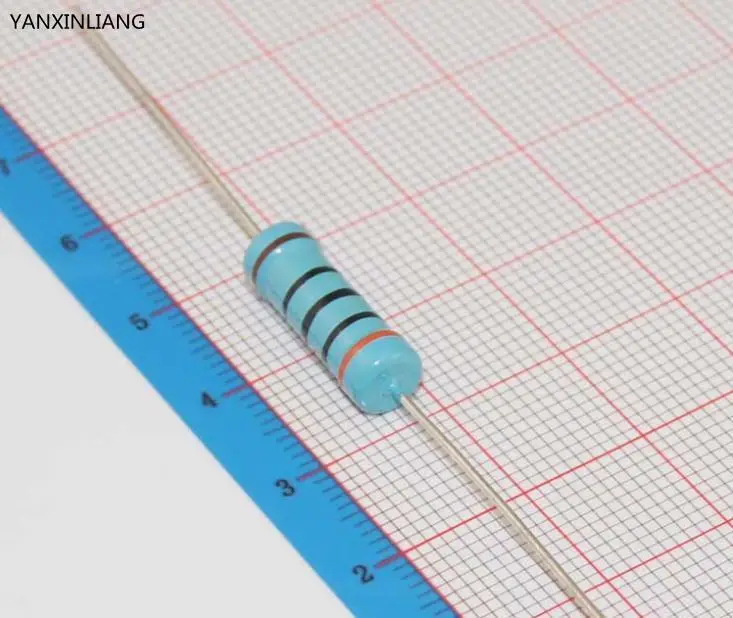 New original300 300ohm (301) 1% 3W Metal film Resistor 10pcs