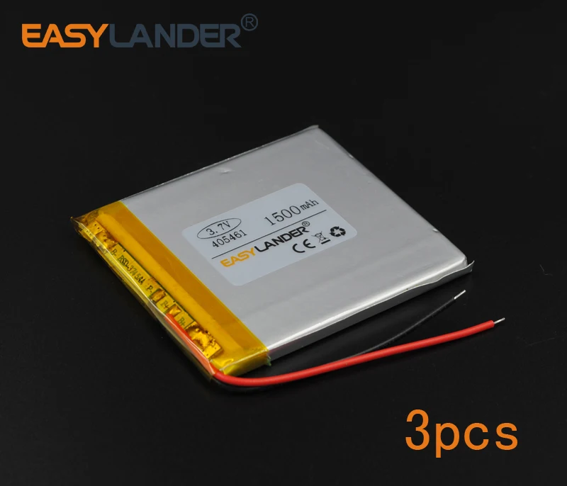 3 шт./лот 3,7 V 1500 мА/ч 405461 полимерный литий-ионный аккумулятор для lectronic часть DIY колонки вспышка освещение GPS стример вспышка освещение
3 шт./лот 3,7 V 1500 мА/ч 405461 полимерный литий-ионный аккумулятор для lectronic часть DIY колонки вспышка освещение GPS стример вспышка освещение