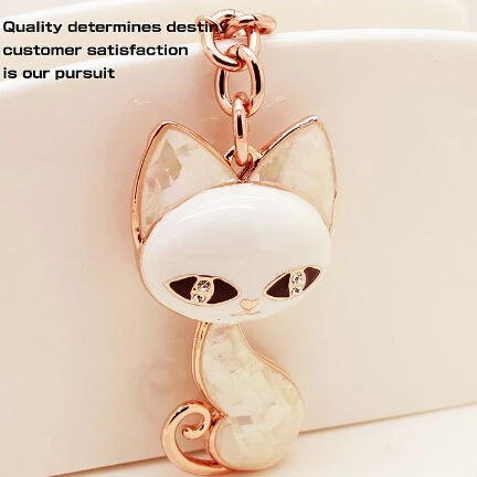Cute Cat keychain,Fashion trinket Animal key ring holder,women bag&car Accessories gifts
Cute Cat keychain,Fashion trinket Animal key ring holder,women bag&car Accessories gifts