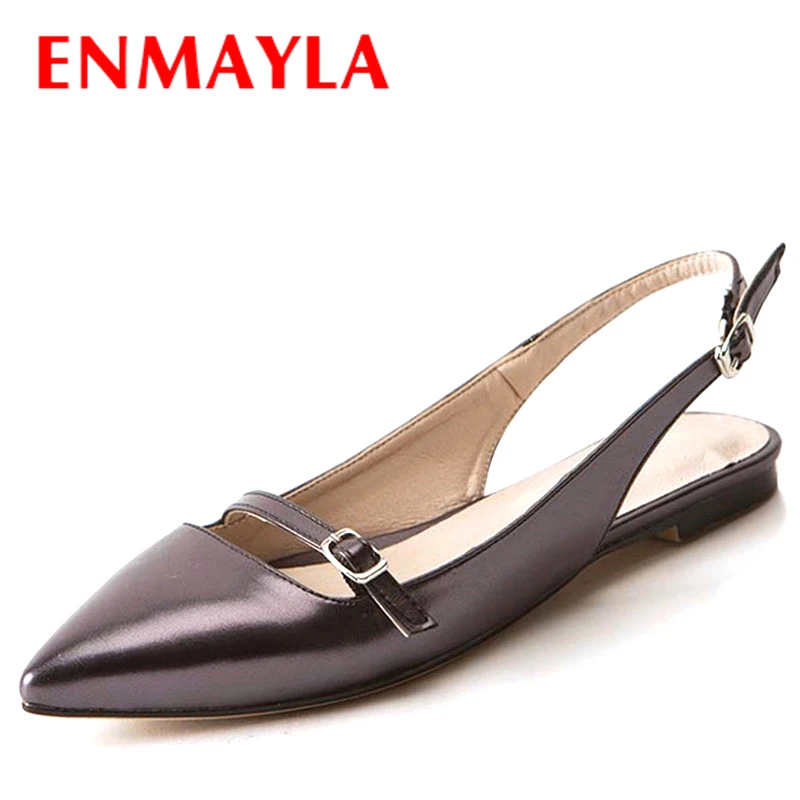 ENMAYLA Flats Shoes Big Size 43 Spring Summer Shoes Woman Sexy Pointed Toe Flats Buckle Slingback Shoes Women Flats Sandals
ENMAYLA Flats Shoes Big Size 43 Spring Summer Shoes Woman Sexy Pointed Toe Flats Buckle Slingback Shoes Women Flats Sandals
