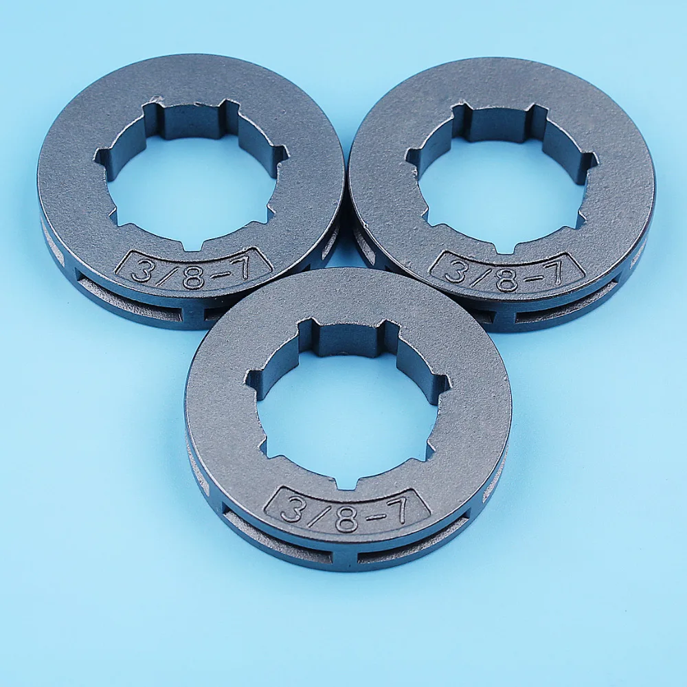 3pc 3/8"-7T Rim Sprocket Small 7 Spline 19mm For Stihl 028 034 Super 029 036 MS290 MS310 MS360 Husqvarna 262 262XP New
3pc 3/8"-7T Rim Sprocket Small 7 Spline 19mm For Stihl 028 034 Super 029 036 MS290 MS310 MS360 Husqvarna 262 262XP New