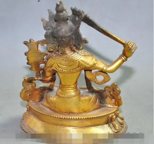 Free shipping S00212 6"tibetan buddhism bronze gilt sword Tara GuanYin Kwan-Yin goddess buddha statue
Free shipping S00212 6"tibetan buddhism bronze gilt sword Tara GuanYin Kwan-Yin goddess buddha statue