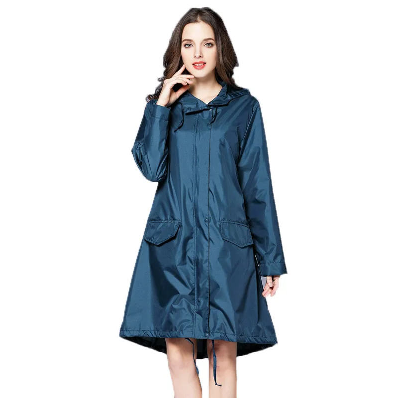6 Colors Waterproof Raincoat Women Hooded Long Rain Jacket Breathable Rain Coat Poncho Outdoor Rainwear
6 Colors Waterproof Raincoat Women Hooded Long Rain Jacket Breathable Rain Coat Poncho Outdoor Rainwear
