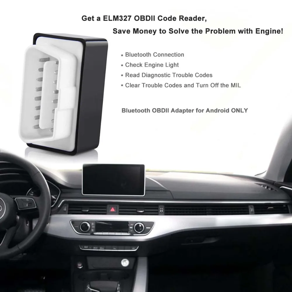 2019 elm327 Bluetooth OBD2 V1.5 Elm 327 V 1 5 OBD 2 автомобиля код читателя диагностический инструмент