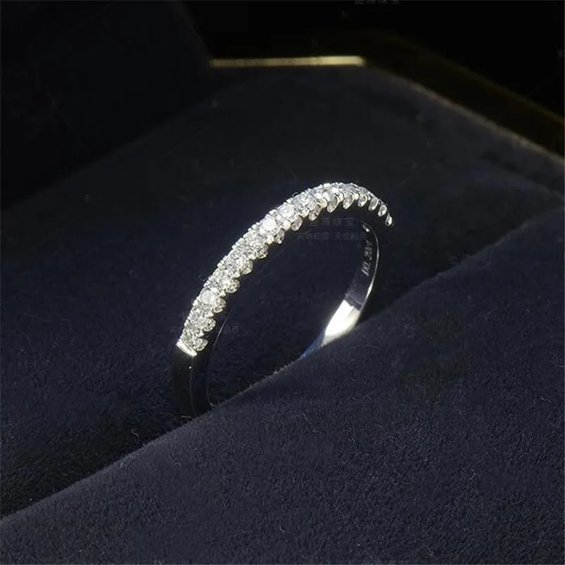 Eternity Promise Rings for women Real White Gold Filled Pave AAAAA cz Female Engagement Wedding Band Ring Bridal Jewelry
Eternity Promise Rings for women Real White Gold Filled Pave AAAAA cz Female Engagement Wedding Band Ring Bridal Jewelry