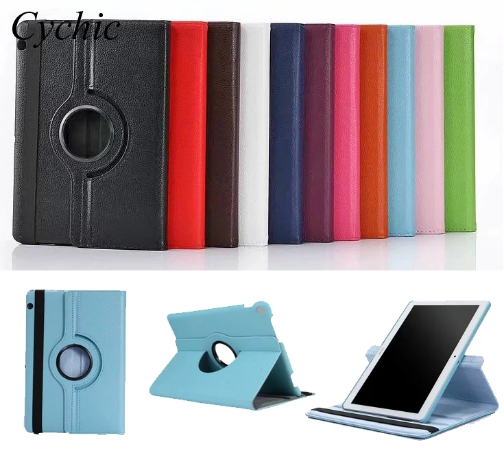 Cychic для huawei T3 9 6 вращающийся 360 PU кожаный Фолио MediaPad 10 AGS L09 L03 дюймов чехол
